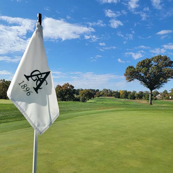 This is the second time the PGA Championship has been at Aronimink.
Gary Player took home the Wanamaker Trophy in 1962.   
Photo: Aronimink Instagram
